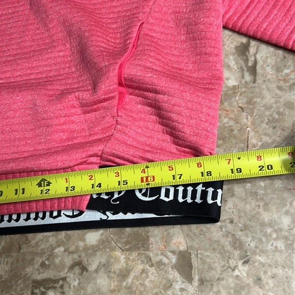 Juicy Couture sweatshirt,oversize pullover,boxy,ribbed,barbie pink activewear - Picture 11 of 13